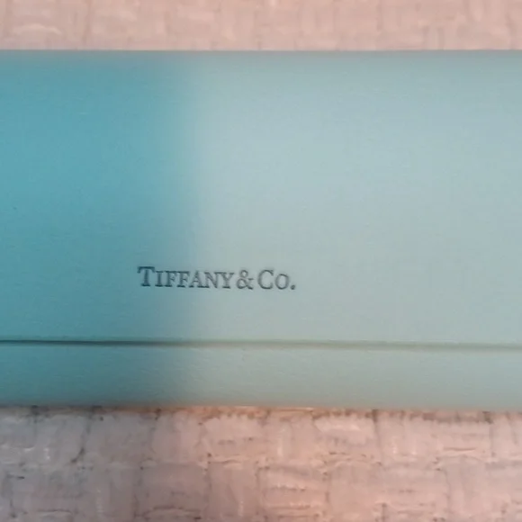 Tiffany & Co. Blue Eyeglass Case - Picture 2 of 4